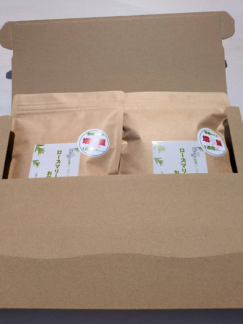 ローズマリーのお風呂（ヨモギ増量）　70g×2袋
